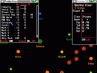 Reach For The Stars screenshot 2 for Amiga
